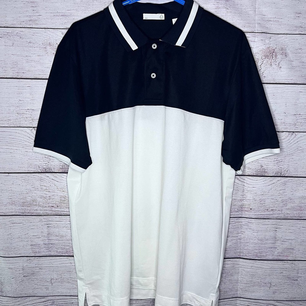 Tasc Varsity Pique Polo Size L New